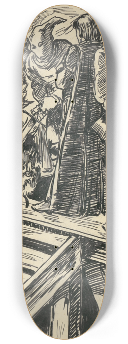 Andrej Kovik - 10.- Poprava 8.25 inch art skate deck