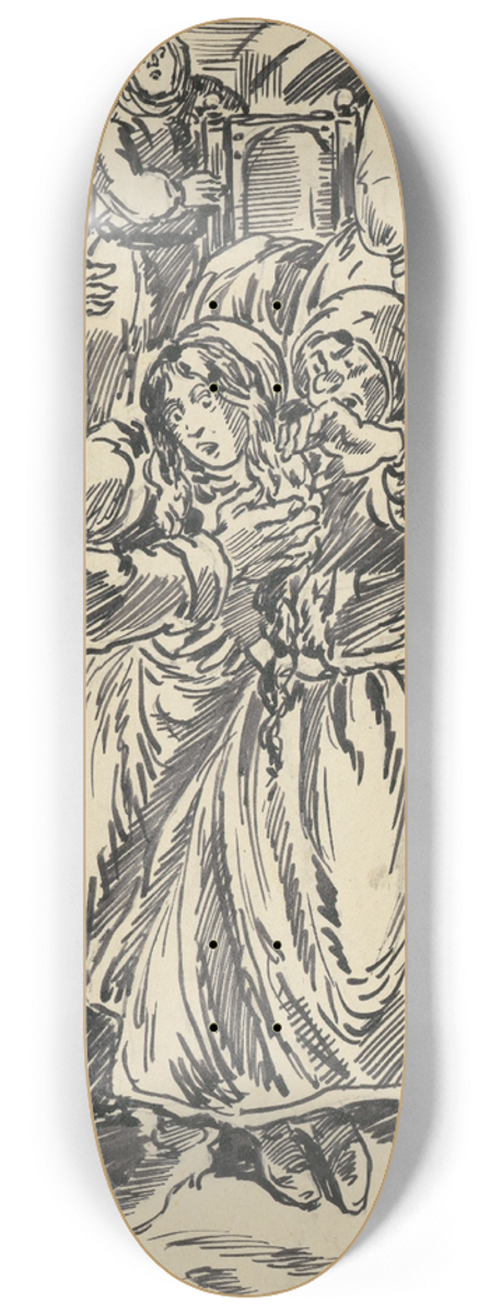 Andrej Kovik - 6.- nos 8.25 inch art skate deck