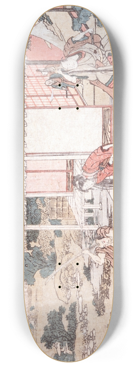 Katsushika Hokusai - Act VII 8.25 inch art skate deck
