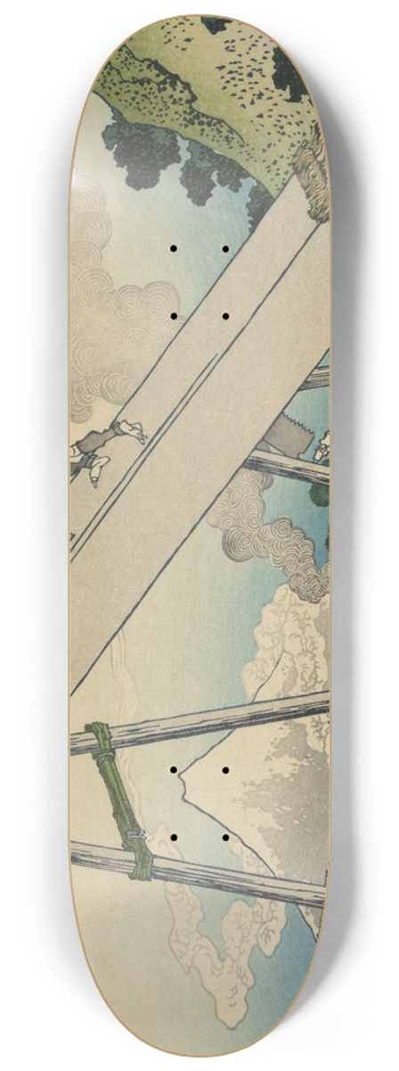 Katsushika Hokusai - Ttmi sanch 8.25 inch art skate deck