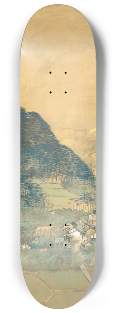 Kawamura Manshu - Evening Glow 8.25 inch art skate deck