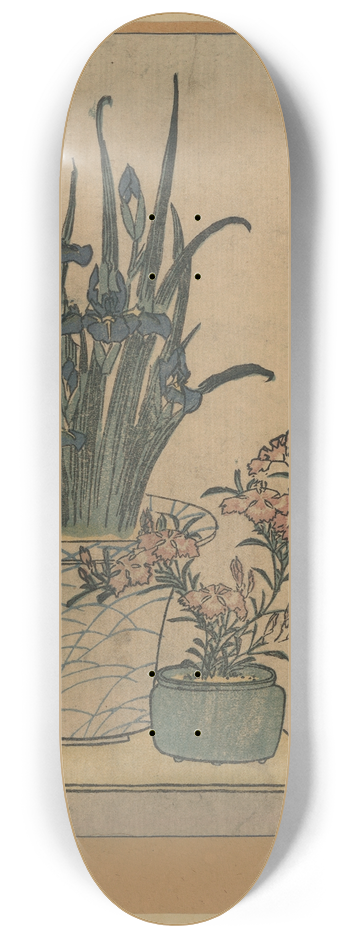 Keisai Eisen - Hanashobu ni nadeshiko 8.25 inch art skate deck