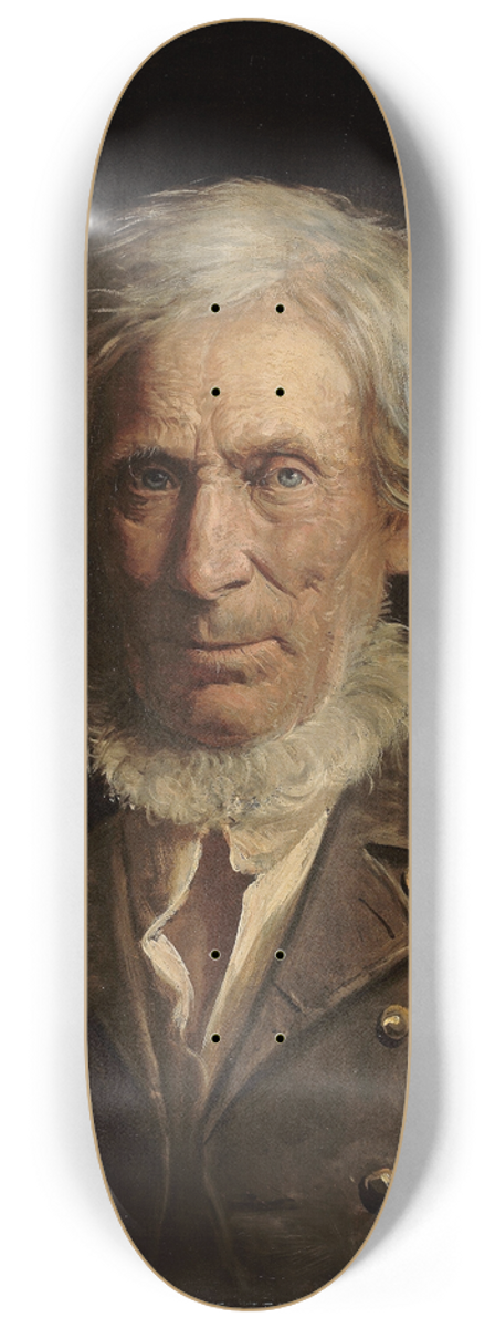 Knud Bergslien - The Artists Father, Lars Bergslien 8.25 inch art skate deck