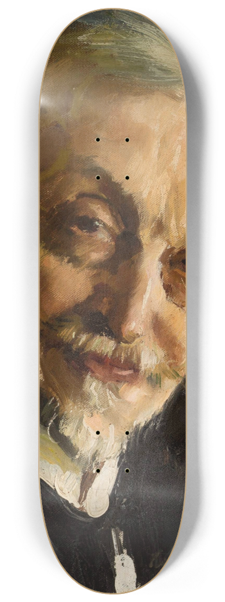 Konrad Krzyanowski - Portrait of doctor Kazimierz Mazaraki 8.25 inch art skate deck