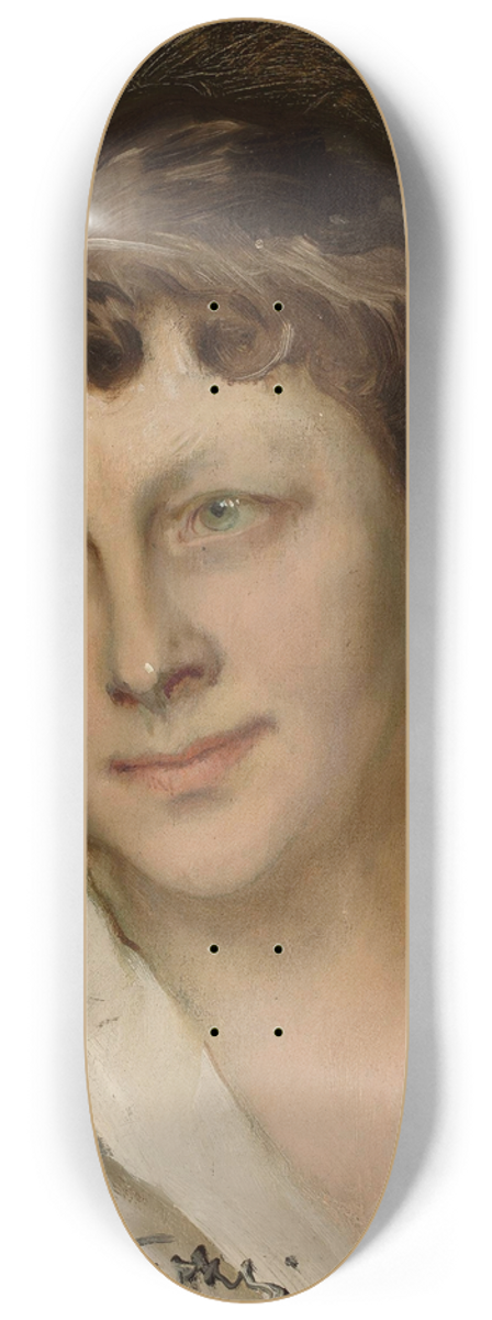 Konrad Krzyanowski - Portrait of Zofia Lewenstern ne Taczanowska 8.25 inch art skate deck