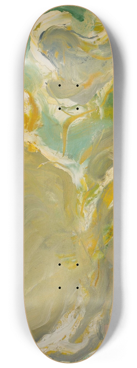 Konrad Krzyanowski - Study of clouds 8.25 inch art skate deck