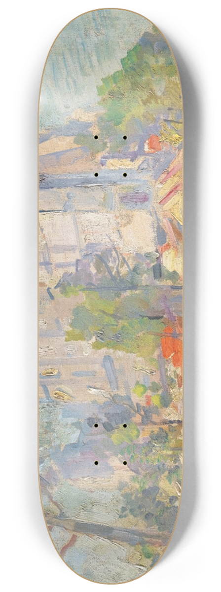 Konstantin Alexeevich Korovin - Paris In Spring 8.25 inch art skate deck
