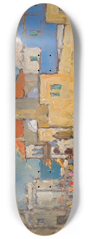 Konstantin Ivanovich Gorbatov - Mosque in Jaffa 8.25 inch art skate deck