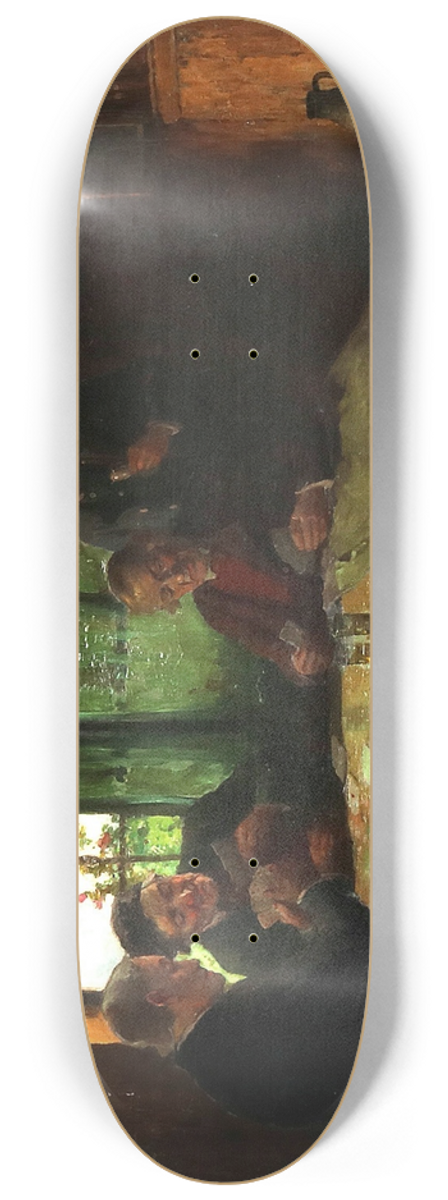 Konstantin Stoitzner - Bauernschnapsen 8.25 inch art skate deck