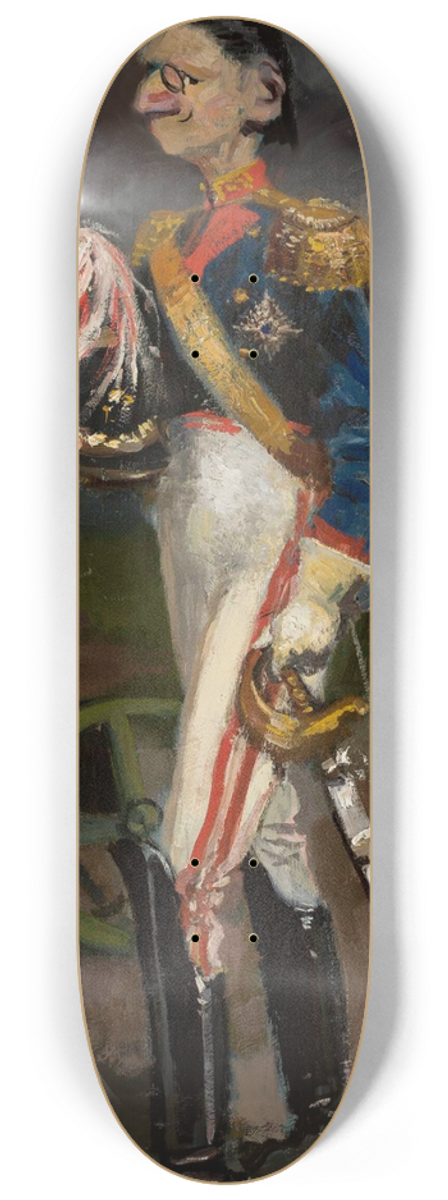 Konstanty Gorski - Caricature of Jan Wasilewski 8.25 inch art skate deck