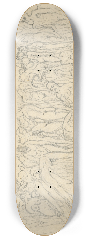 Kontantn Bauer - tdia davu ud 8.25 inch art skate deck