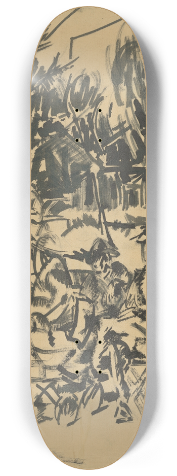 Kontantn Bauer - V parku 8.25 inch art skate deck