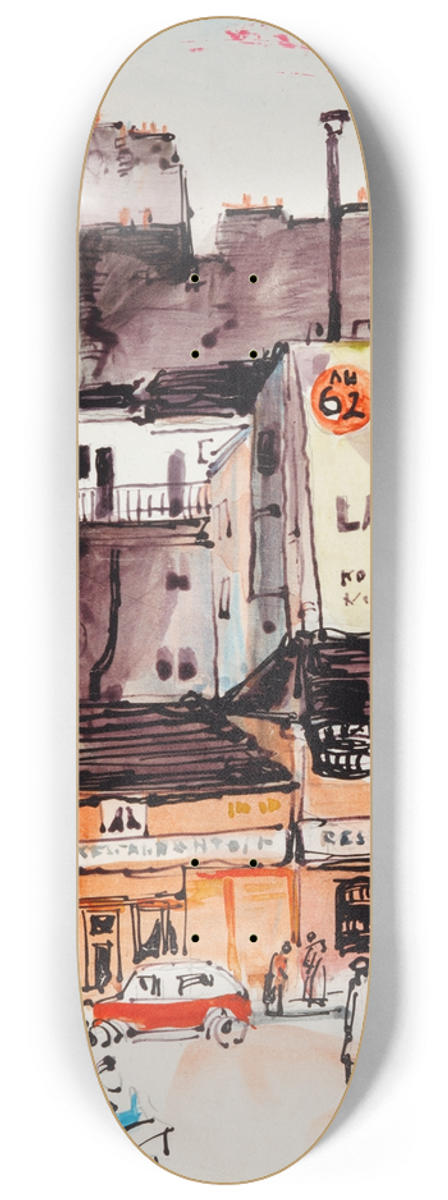 Andrus Johani - Pariisi motiiv 8.25 inch art skate deck