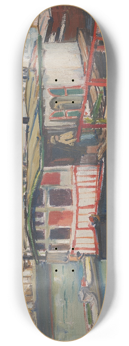 Andrus Johani - Pesumajad Seineil 8.25 inch art skate deck