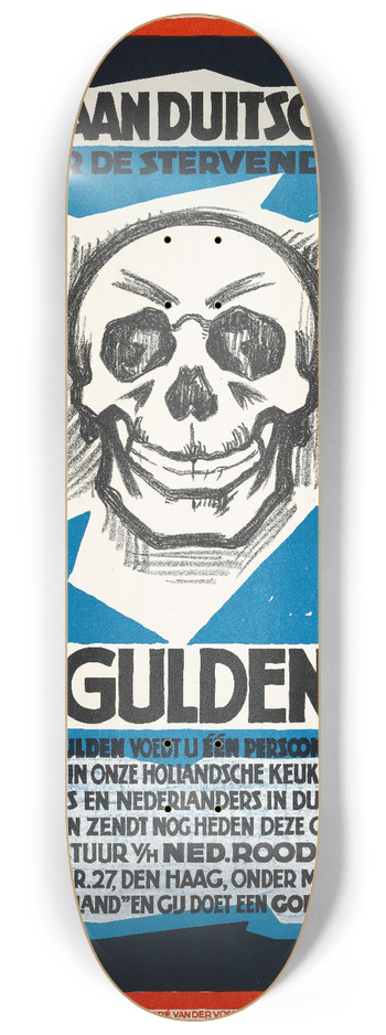 Andr van der Vossen - 5Gulden5 8.25 inch art skate deck