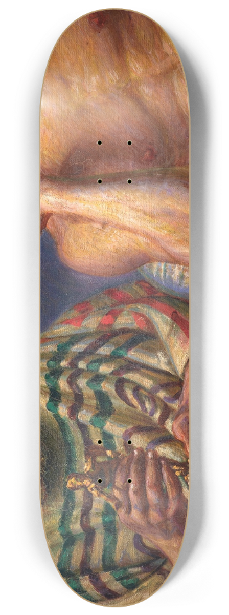 Kristian Zahrtmann - Socrates And Alcibiades 8.25 inch art skate deck