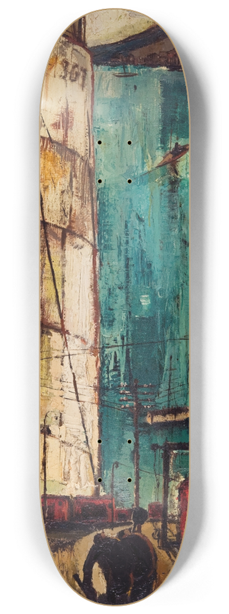 Krlis Padegs - The Port (The Dock) 8.25 inch art skate deck