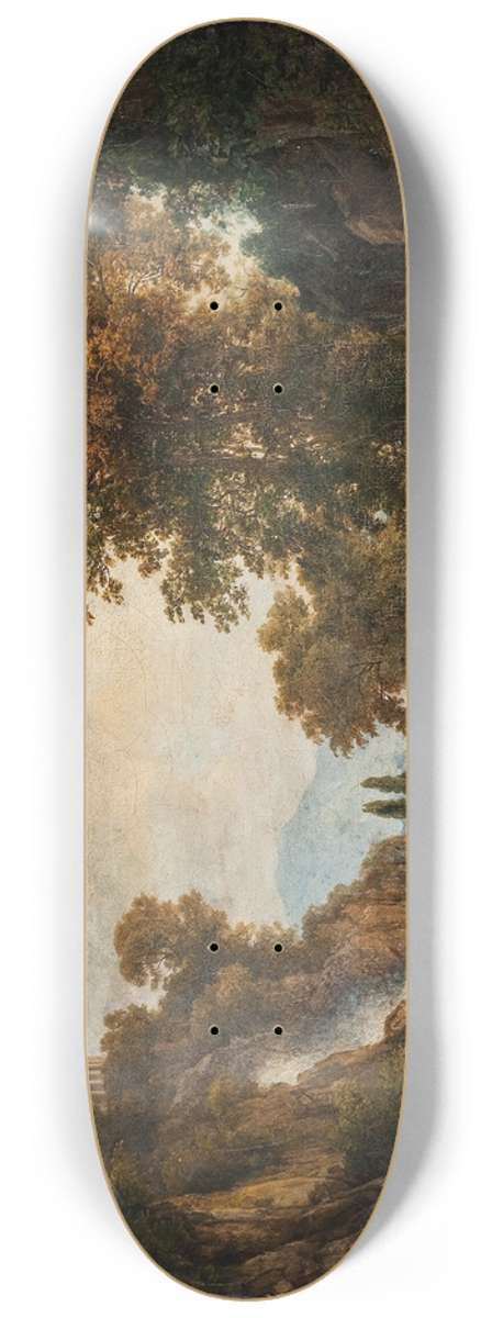 Kroly Mark - Landscape With Nymphs 8.25 inch art skate deck