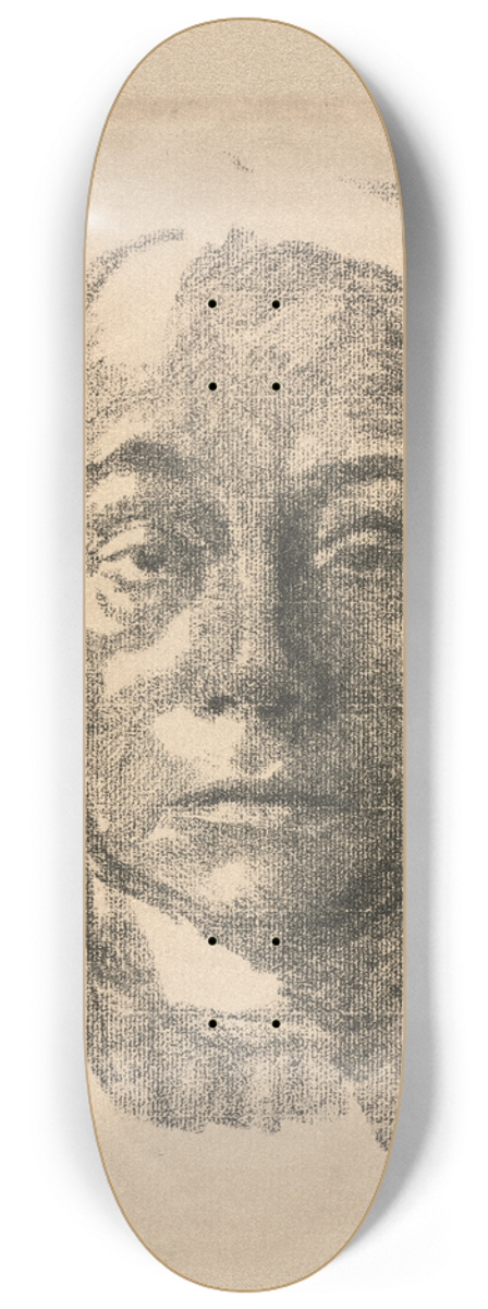 Kthe Kollwitz - Self-Portrait 8.25 inch art skate deck