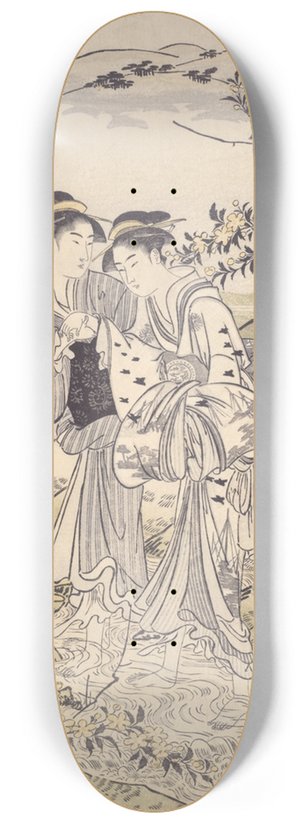 Kubo Shunman - HagiTamagawa 8.25 inch art skate deck