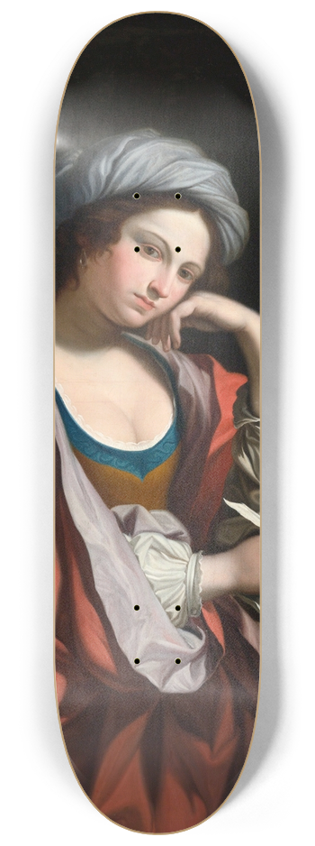 Angelica Kauffmann - A Sybil 8.25 inch art skate deck