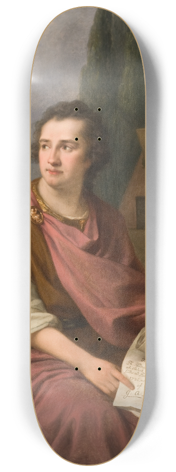 Angelica Kauffmann - Baron Gustaf Adolf Reuterholm 8.25 inch art skate deck