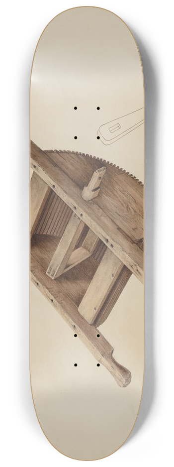 Kurt Melzer - Grape Crusher 8.25 inch art skate deck