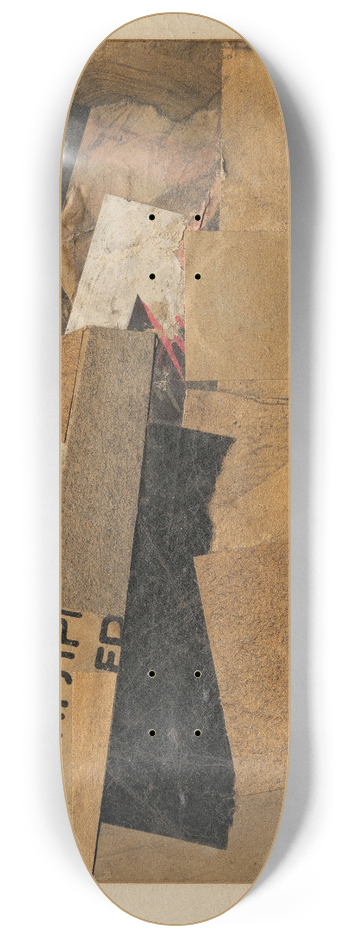 Kurt Schwitters - Mz 478 Gemlde 8.25 inch art skate deck