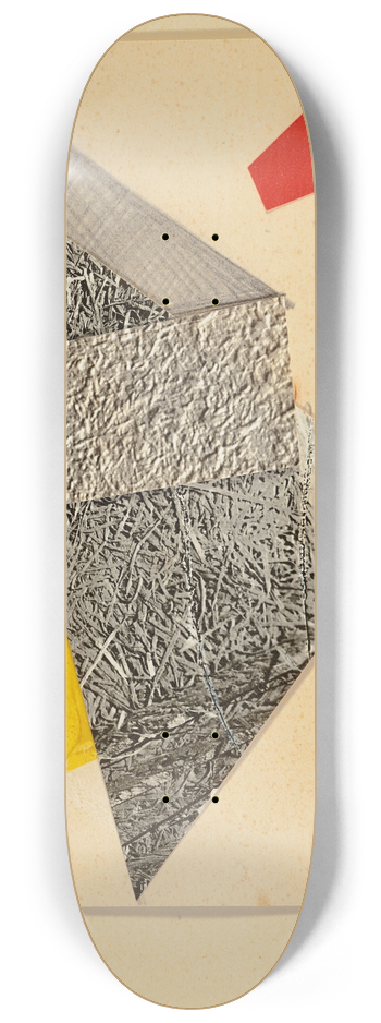 Kurt Schwitters - Ohne Titel 8.25 inch art skate deck