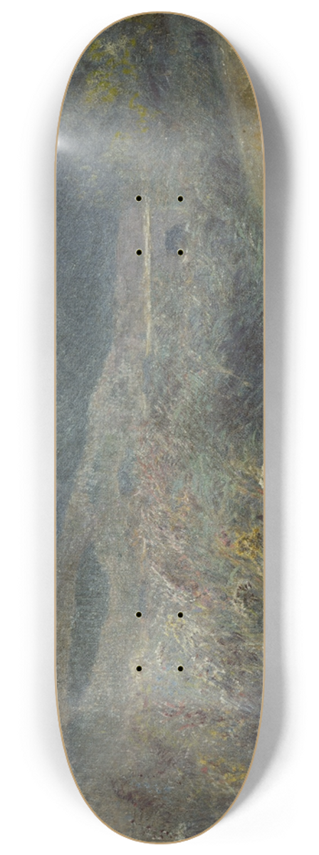 Ladislav Mednynszky - Motif from the Belianske Tatra 8.25 inch art skate deck
