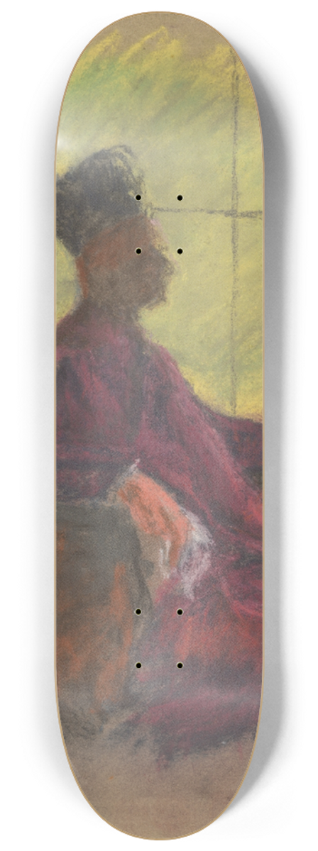Ladislav Mednynszky - Sitting 8.25 inch art skate deck