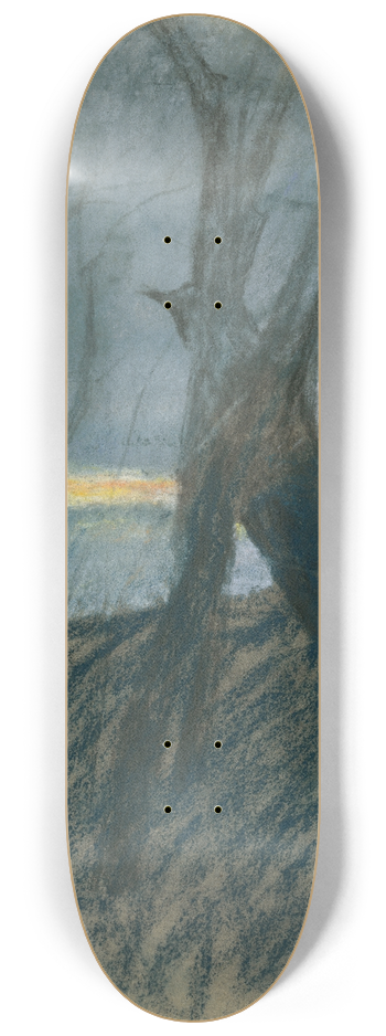 Ladislav Mednynszky - Sunset 8.25 inch art skate deck