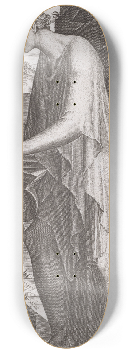 Lambert Suavius - Saint John the Evangelist 8.25 inch art skate deck