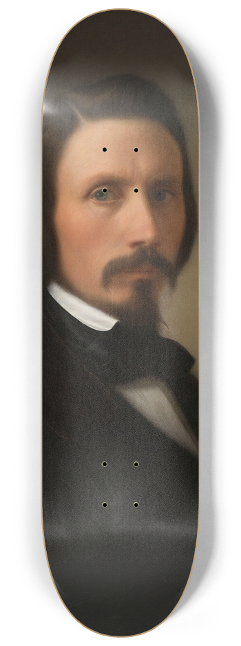 Lars Hansen - Self-Portrait 8.25 inch art skate deck