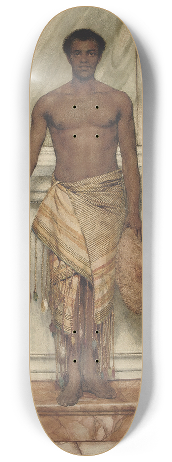 Lawrence Alma-Tadema - The Balneator 8.25 inch art skate deck