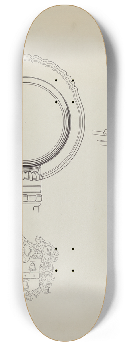 Lawrence Flynn - Silver Tankard  Details 8.25 inch art skate deck
