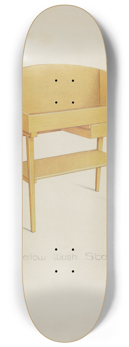 Lawrence Foster - Shaker Wash Stand 8.25 inch art skate deck