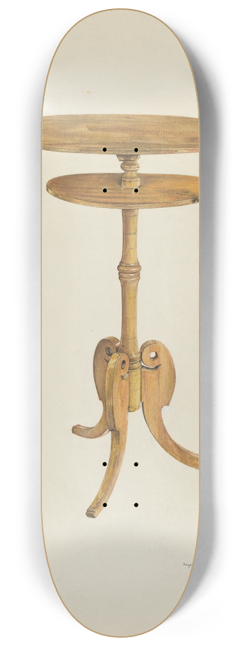 Angelo Bulone - Zoar Bed Side Stand 8.25 inch art skate deck