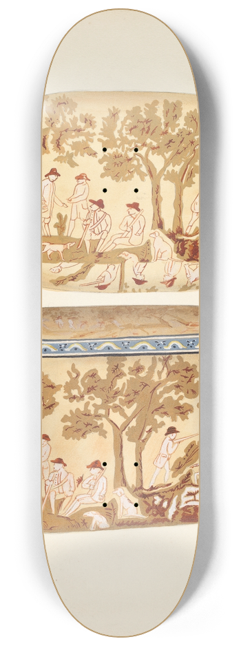 Lee Hager - Bandbox 8.25 inch art skate deck