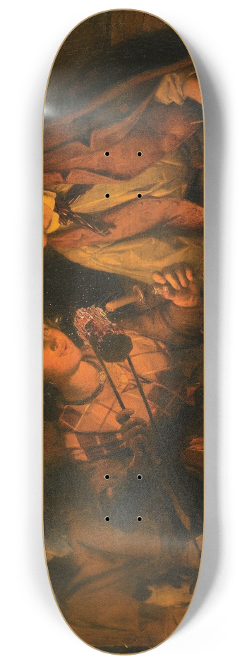Angelo Inganni - Lovers 8.25 inch art skate deck