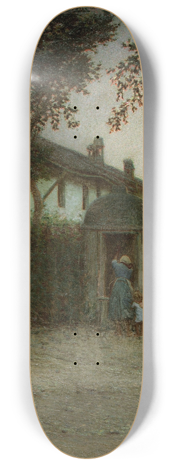 Angelo Morbelli - Dawn 8.25 inch art skate deck