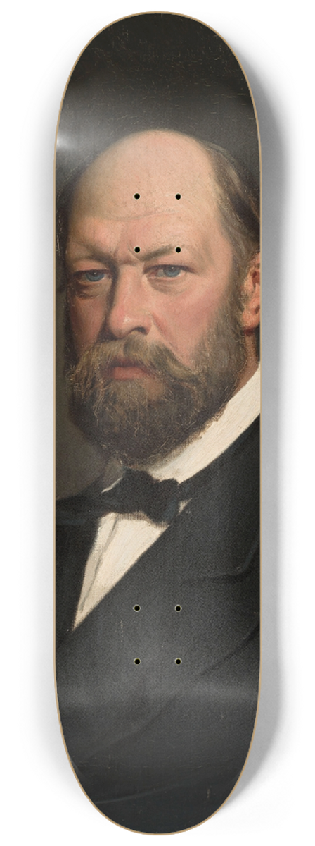 Leonardo Gasser - Portrait o f Aleksander Branicki 8.25 inch art skate deck