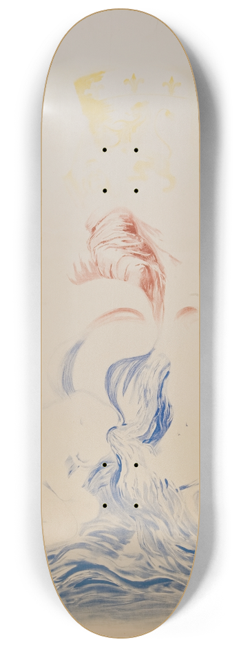 Leonetto Cappiello - Exposition internationale Lyon 8.25 inch art skate deck