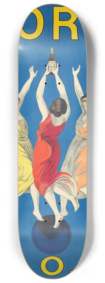 Leonetto Cappiello - Florio 8.25 inch art skate deck