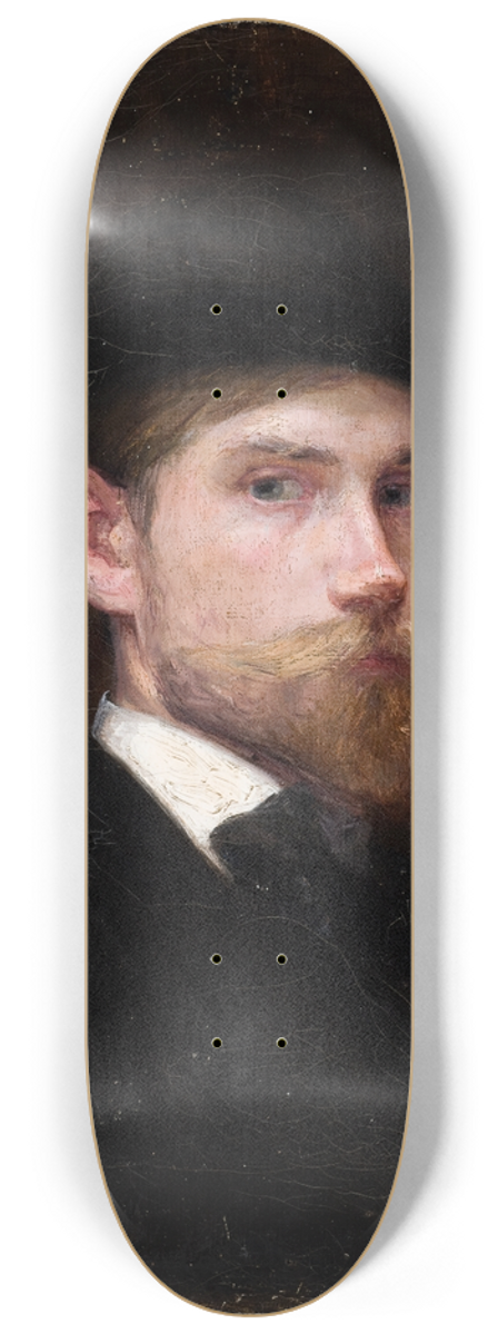 Leon Kowalski - Self-Portrait 8.25 inch art skate deck