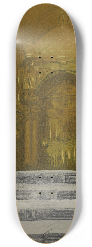 Leon Wyczkowski - Saint Stanislaus 8.25 inch art skate deck