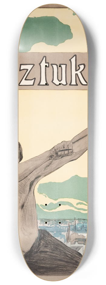 Leopold Gottlieb - Sztuka 8.25 inch art skate deck