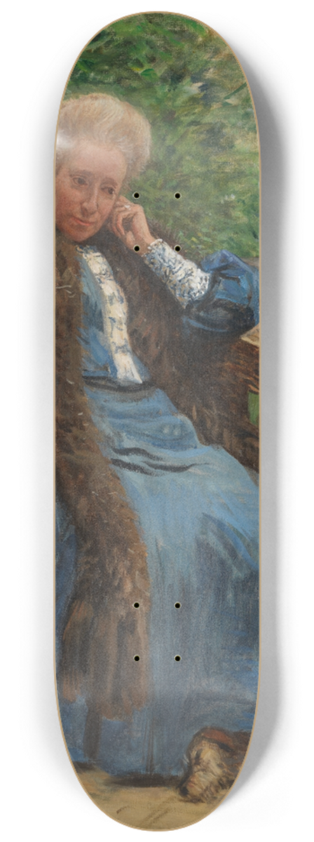 Leopold von Kalckreuth - Ohne Titel 8.25 inch art skate deck