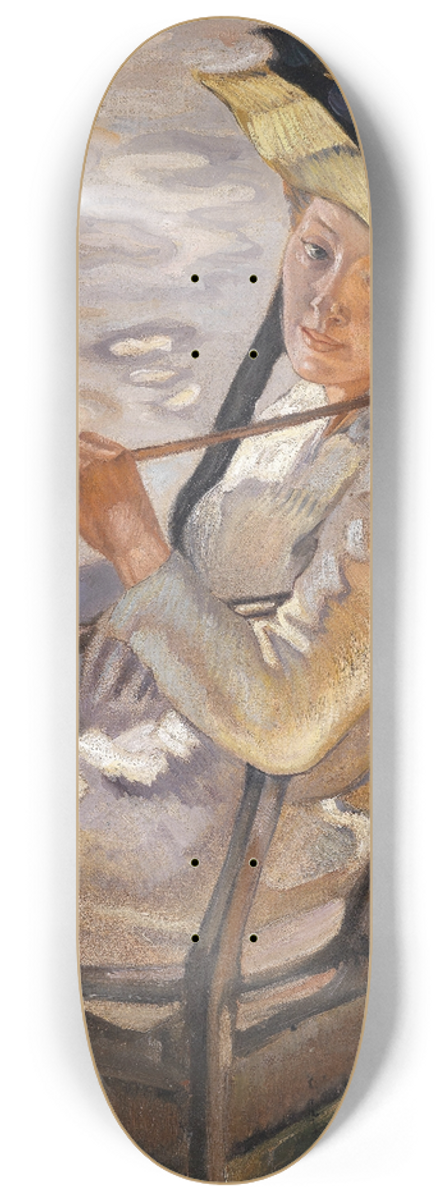 Leo Putz - Im Sonnenlicht 8.25 inch art skate deck
