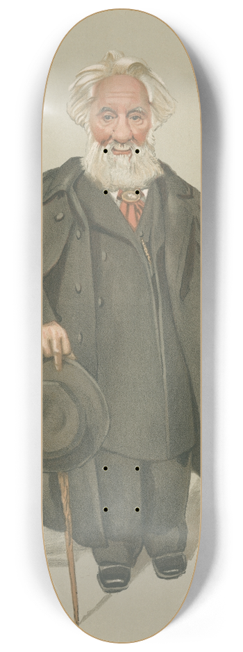 Leslie Matthew Ward - Doctors and Scientists. Spectroscopic Astronomy. Sir William Huggins. 9 April 1903 8.25 inch art skate deck